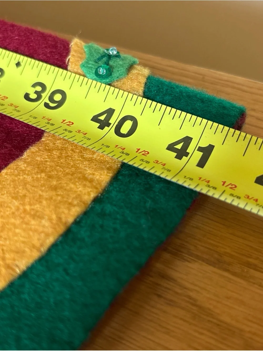 Bucilla Felt 86068 12 Days of Christmas TREE SKIRT Handmade Unused, Uncut, RARE